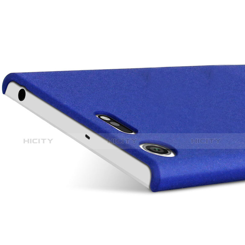 Schutzhülle Kunststoff Tasche Treibsand für Sony Xperia XZ Premium Blau