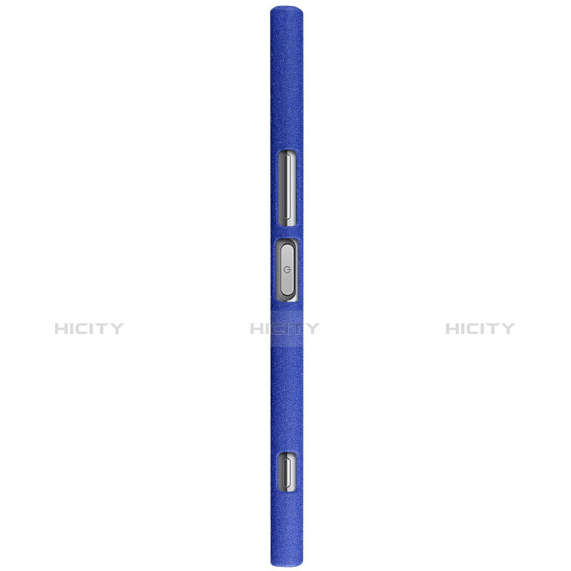 Schutzhülle Kunststoff Tasche Treibsand für Sony Xperia XZ Premium Blau