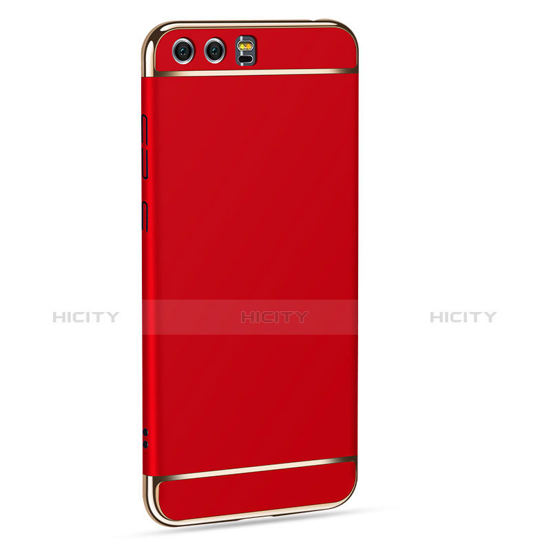 Schutzhülle Luxus Metall Rahmen und Kunststoff für Huawei Honor 9 Rot groß