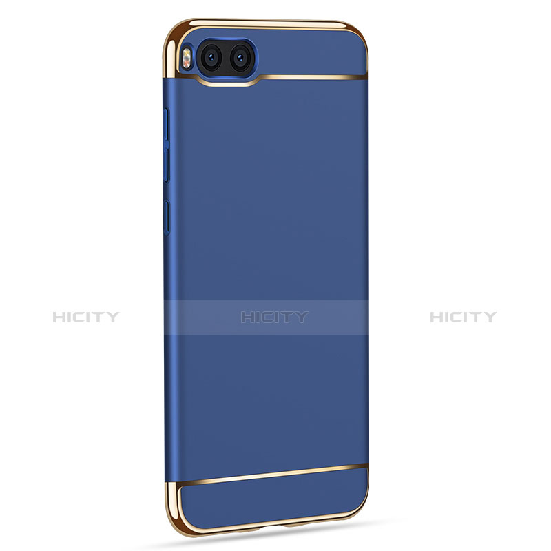Schutzhülle Luxus Metall Rahmen und Kunststoff für Xiaomi Mi Note 3 Blau Plus