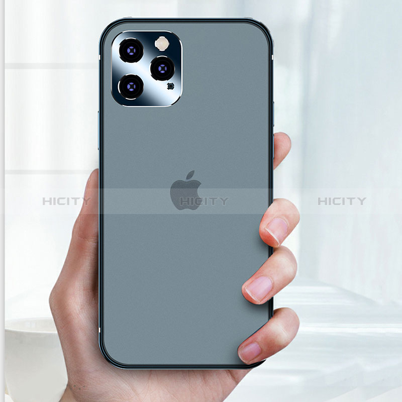 Schutzhülle Luxus Metall Rahmen und Kunststoff Schutzhülle Tasche JL3 für Apple iPhone 13 Pro groß