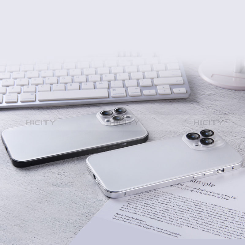 Schutzhülle Luxus Metall Rahmen und Kunststoff Schutzhülle Tasche LF2 für Apple iPhone 13 Pro groß