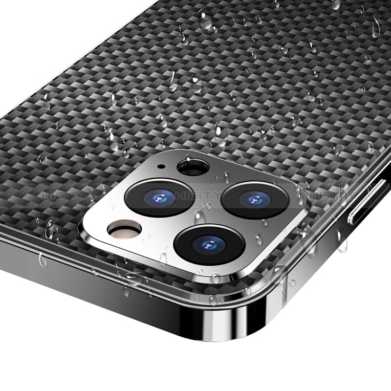 Schutzhülle Luxus Metall Rahmen und Kunststoff Schutzhülle Tasche LF6 für Apple iPhone 13 Pro Max groß