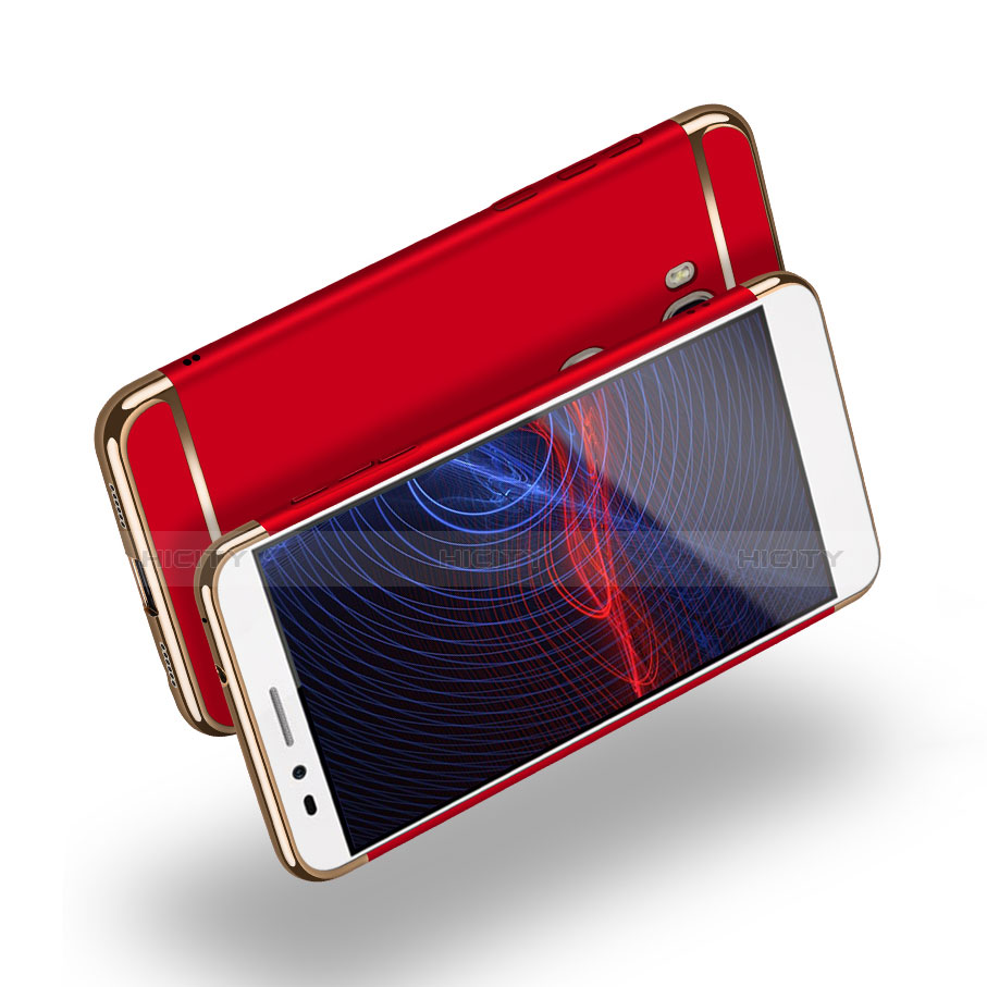 Schutzhülle Luxus Metall Rahmen und Kunststoff Schutzhülle Tasche M01 für Huawei Honor Play 5X