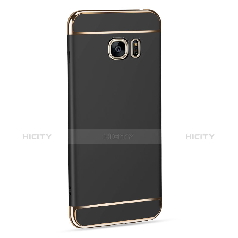 Schutzhülle Luxus Metall Rahmen und Kunststoff Schutzhülle Tasche M01 für Samsung Galaxy S7 G930F G930FD groß