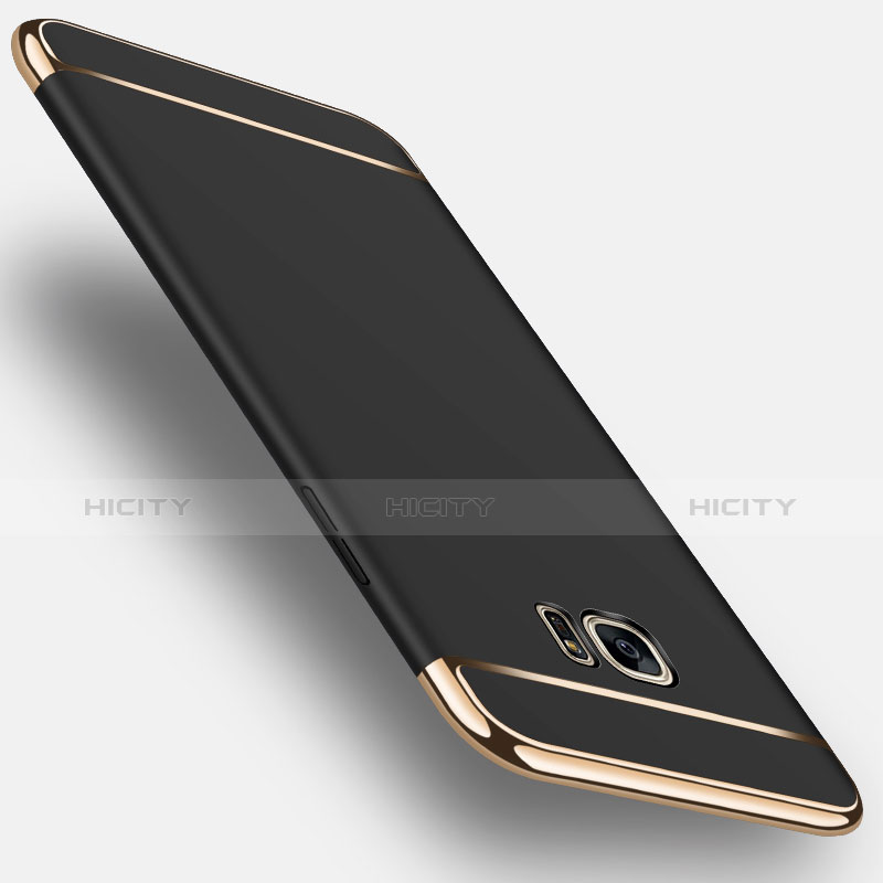 Schutzhülle Luxus Metall Rahmen und Kunststoff Schutzhülle Tasche M01 für Samsung Galaxy S7 G930F G930FD groß