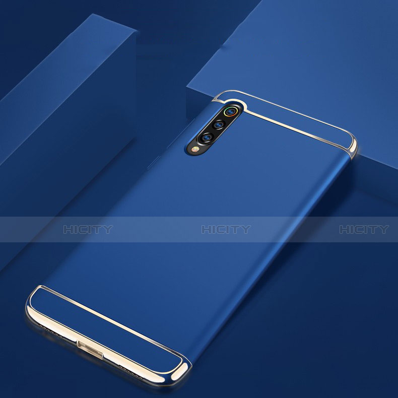 Schutzhülle Luxus Metall Rahmen und Kunststoff Schutzhülle Tasche M01 für Xiaomi Mi 9 Lite groß