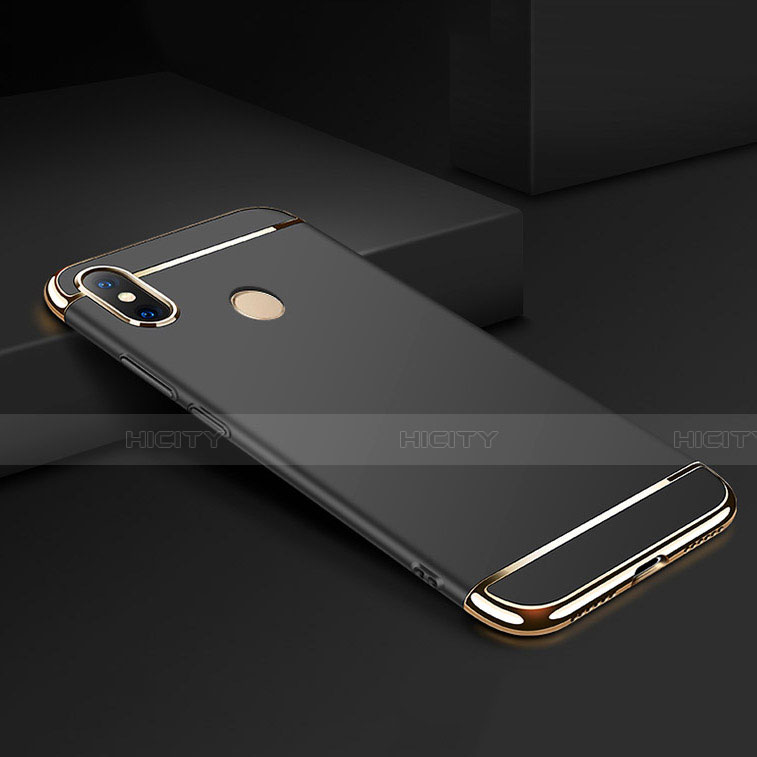Schutzhülle Luxus Metall Rahmen und Kunststoff Schutzhülle Tasche M01 für Xiaomi Mi Max 3 groß