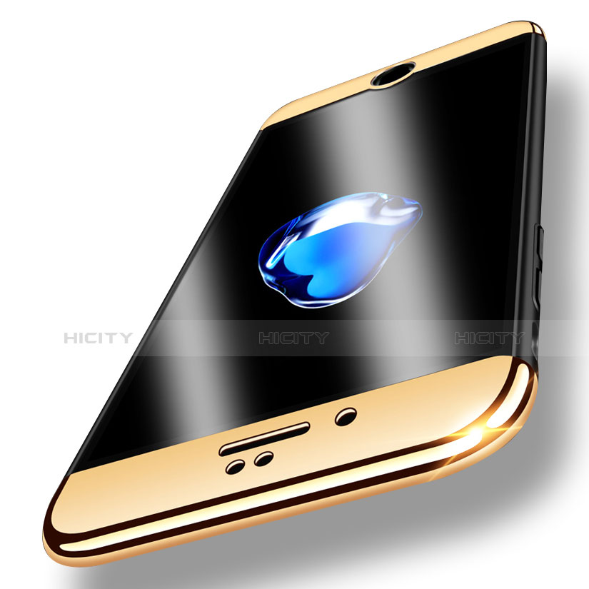 Schutzhülle Luxus Metall Rahmen und Kunststoff Schutzhülle Tasche M02 für Apple iPhone 8 Plus