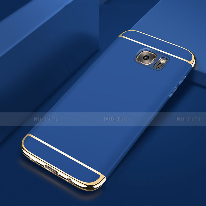 Schutzhülle Luxus Metall Rahmen und Kunststoff Schutzhülle Tasche M05 für Samsung Galaxy S7 Edge G935F