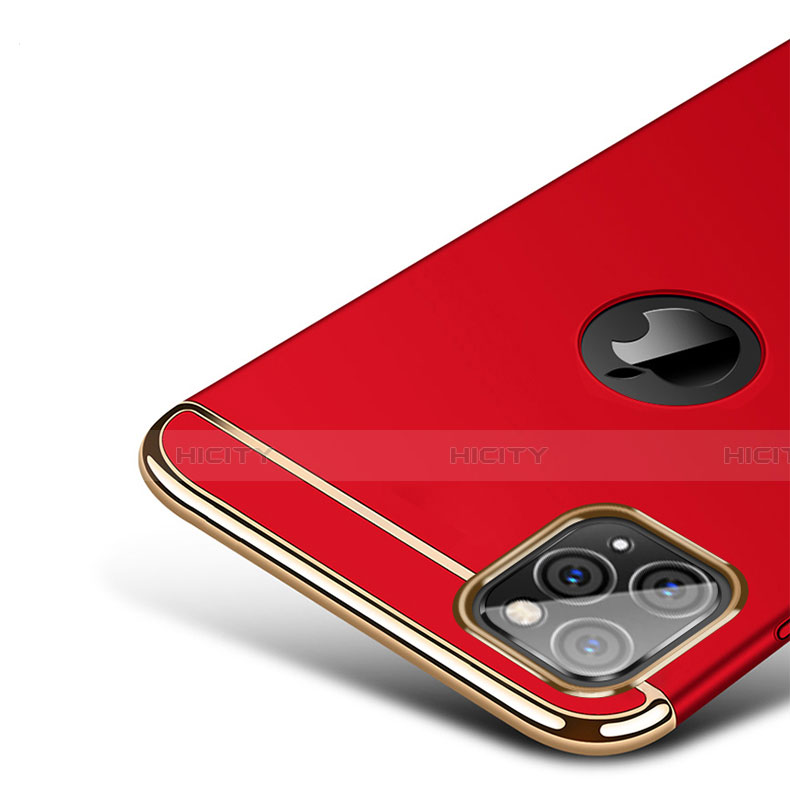 Schutzhülle Luxus Metall Rahmen und Kunststoff Schutzhülle Tasche T01 für Apple iPhone 11 Pro