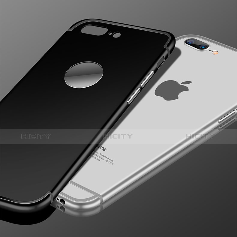 Schutzhülle Luxus Metall Rahmen und Kunststoff Schutzhülle Tasche T01 für Apple iPhone 8 Plus