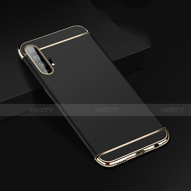 Schutzhülle Luxus Metall Rahmen und Kunststoff Schutzhülle Tasche T01 für Huawei Honor 20 Pro