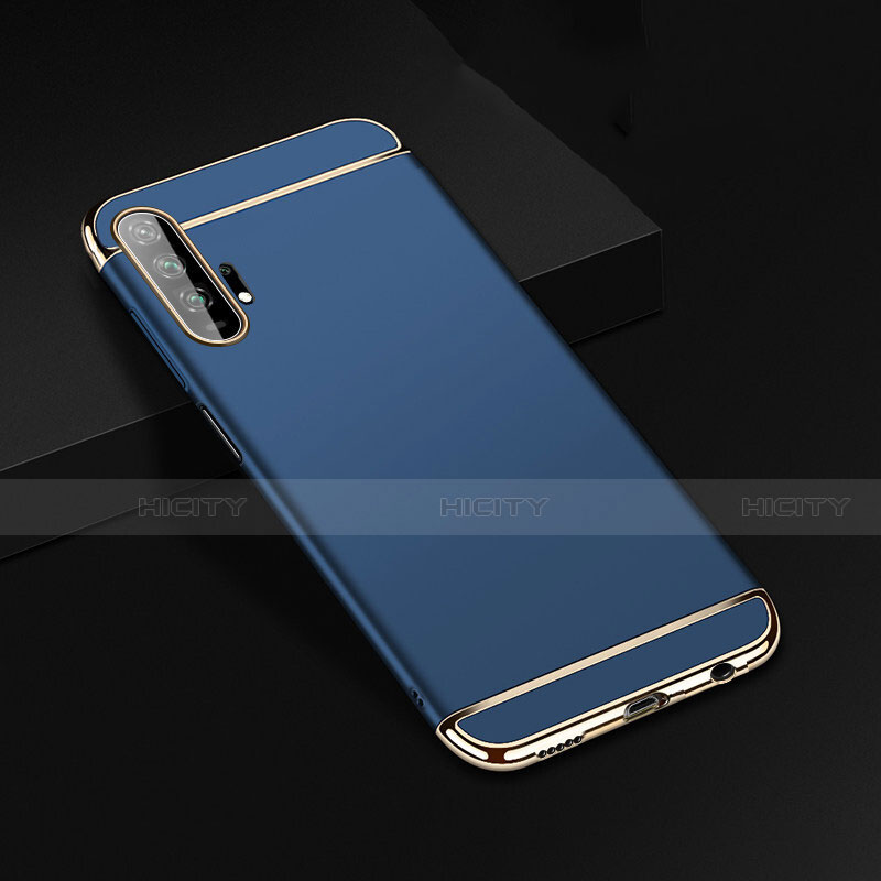 Schutzhülle Luxus Metall Rahmen und Kunststoff Schutzhülle Tasche T01 für Huawei Honor 20 Pro