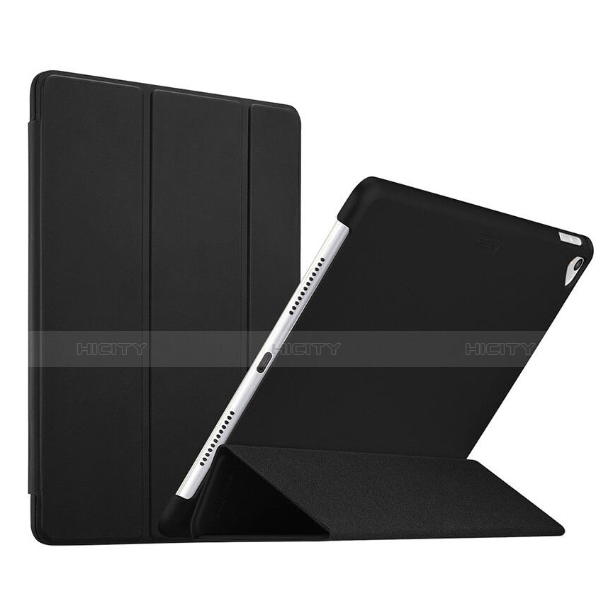 Schutzhülle Stand Flip Tasche Leder für Apple iPad Pro 9.7 Schwarz Plus