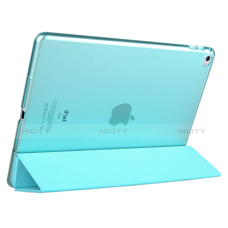 Schutzhülle Stand Tasche Leder für Apple iPad Mini 4 Hellblau