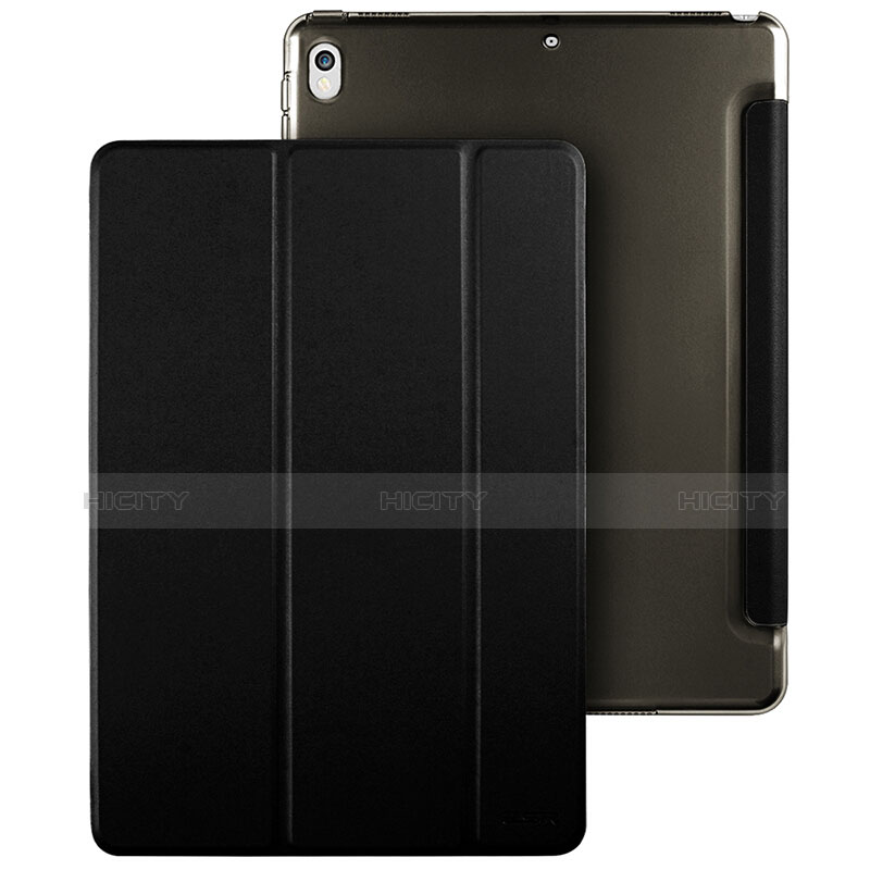 Schutzhülle Stand Tasche Leder für Apple iPad Pro 10.5 Schwarz groß