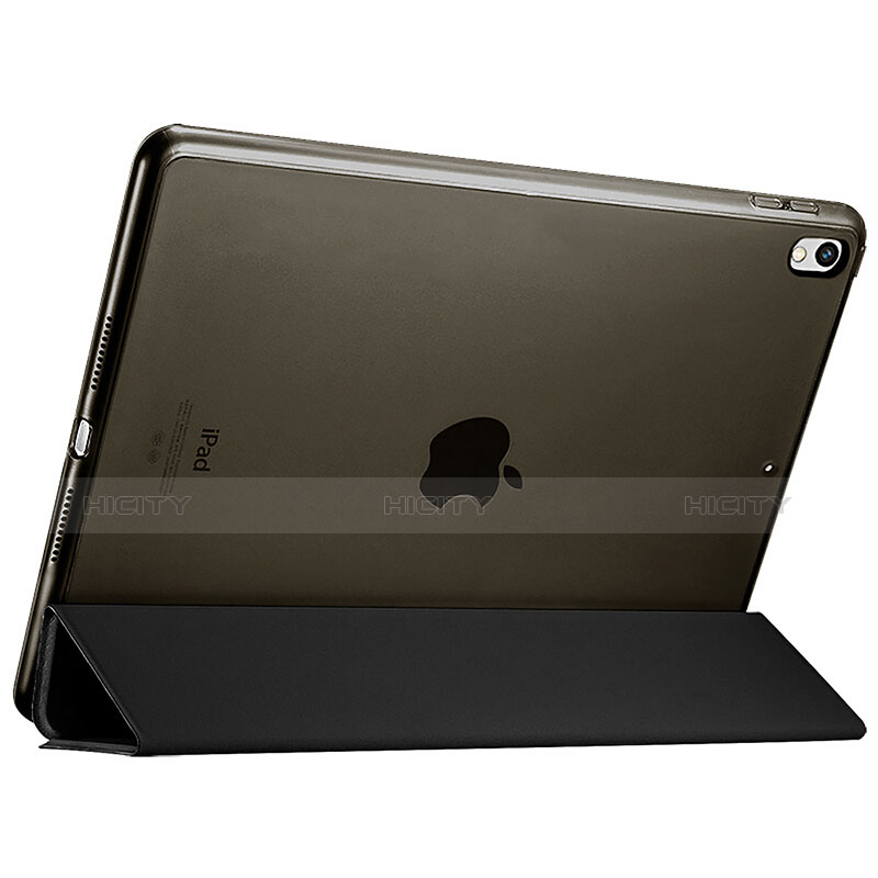 Schutzhülle Stand Tasche Leder für Apple iPad Pro 10.5 Schwarz groß