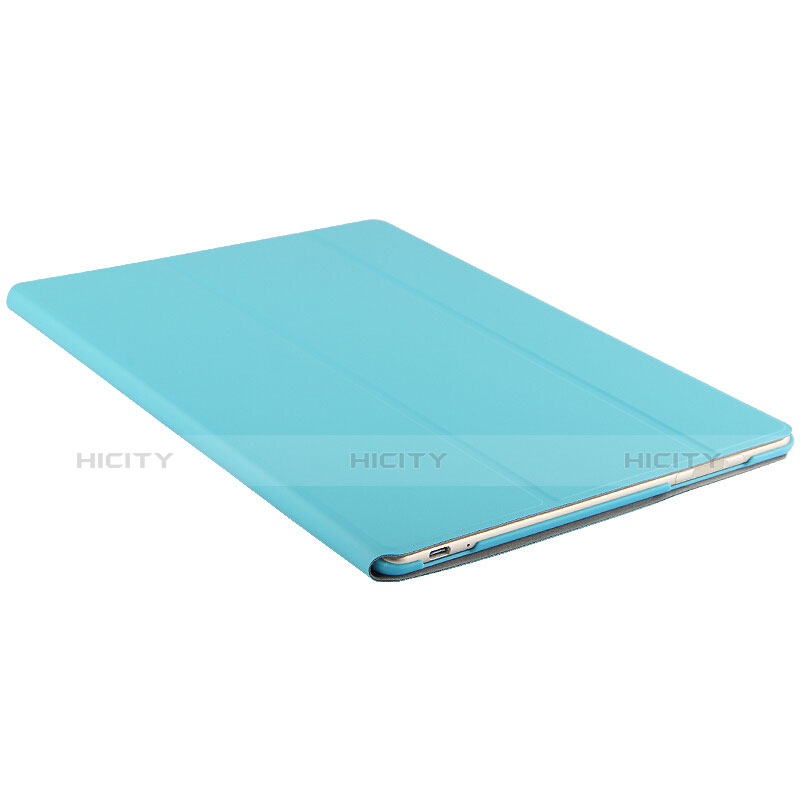 Schutzhülle Stand Tasche Leder für Huawei MateBook HZ-W09 Blau