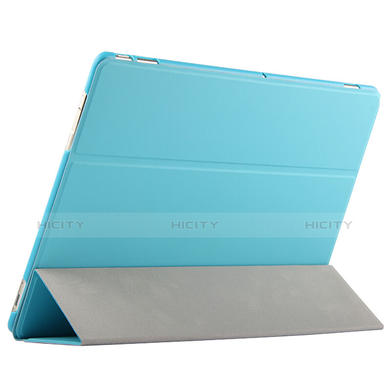 Schutzhülle Stand Tasche Leder für Huawei MateBook HZ-W09 Blau