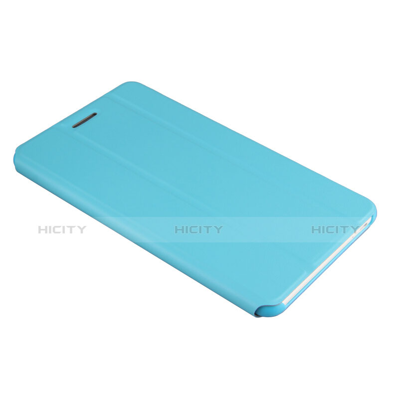 Schutzhülle Stand Tasche Leder für Huawei MediaPad T2 Pro 7.0 PLE-703L Hellblau groß
