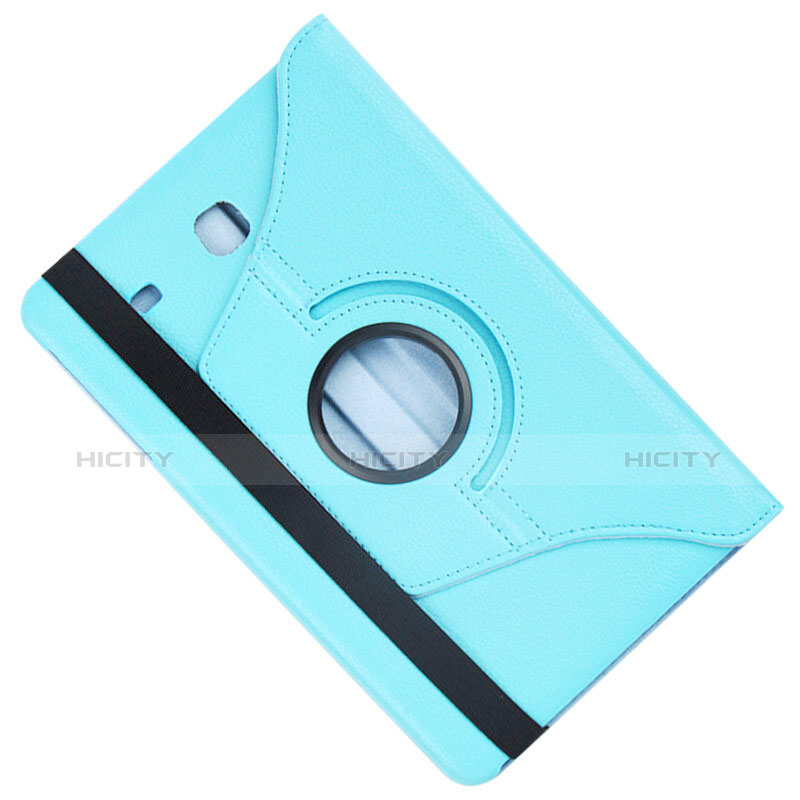 Schutzhülle Stand Tasche Leder für Samsung Galaxy Tab E 9.6 T560 T561 Blau groß