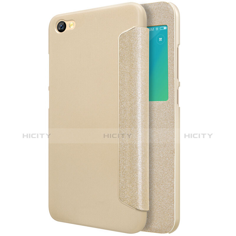 Schutzhülle Stand Tasche Leder für Xiaomi Redmi Note 5A Standard Edition Gold Plus