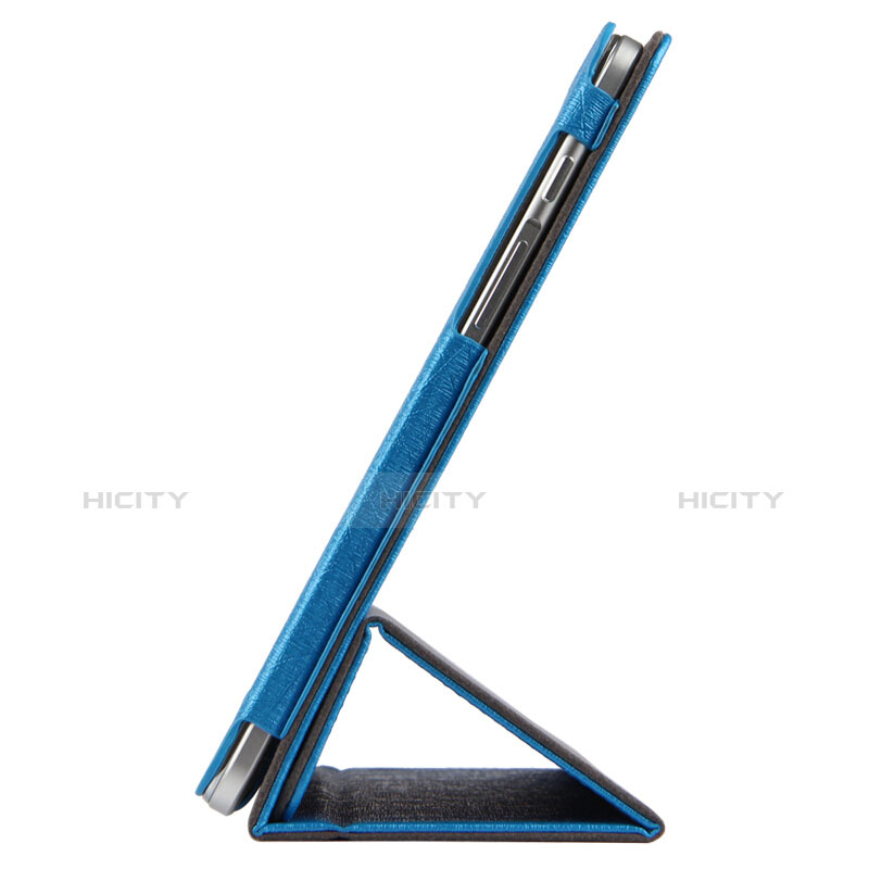 Schutzhülle Stand Tasche Leder L01 für Huawei MediaPad M2 10.0 M2-A01 M2-A01W M2-A01L Blau groß