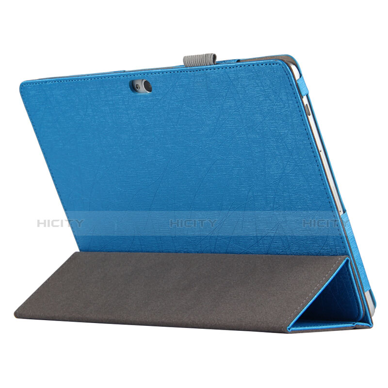 Schutzhülle Stand Tasche Leder L01 für Huawei MediaPad M2 10.0 M2-A01 M2-A01W M2-A01L Blau groß