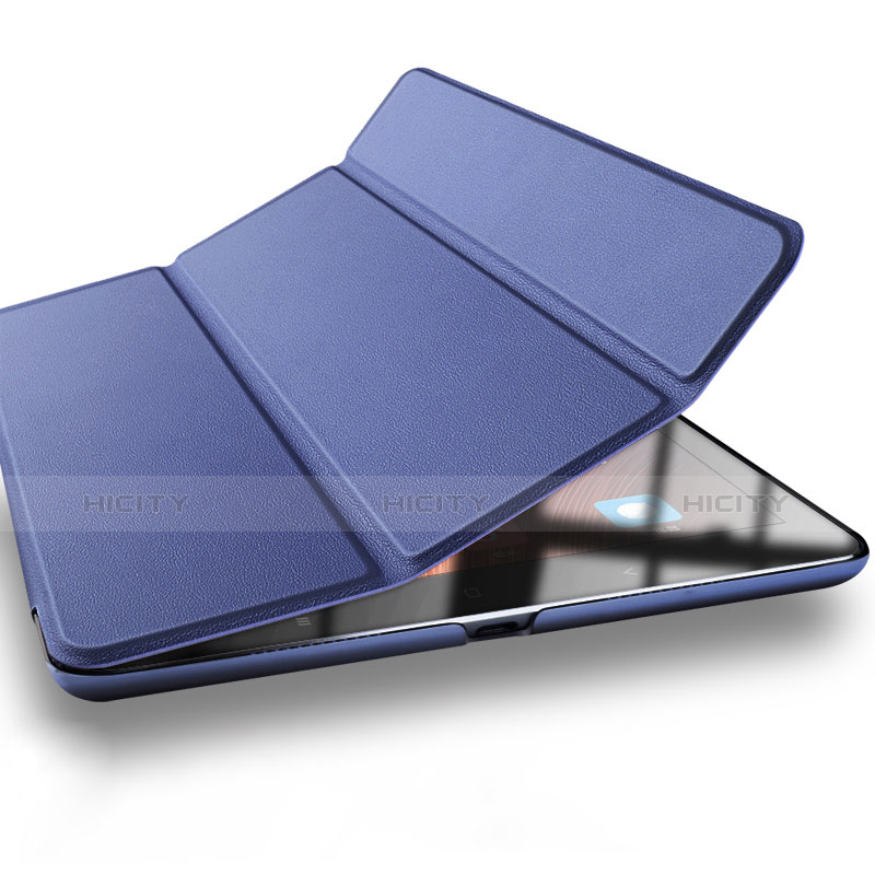Schutzhülle Stand Tasche Leder L03 für Xiaomi Mi Pad 2 Blau Plus