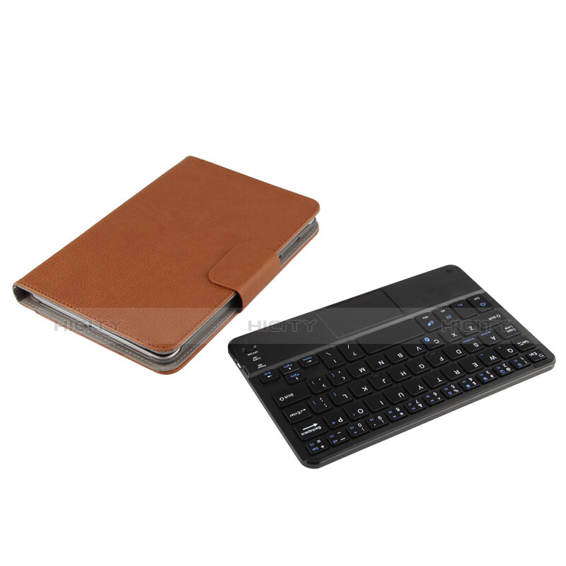 Schutzhülle Stand Tasche Leder mit Tastatur für Huawei MediaPad M2 10.0 M2-A01 M2-A01W M2-A01L Braun