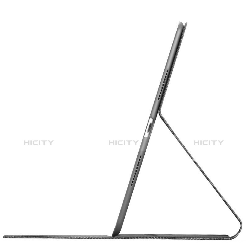 Schutzhülle Stand Tasche Stoff für Apple iPad New Air (2019) 10.5 Grau groß