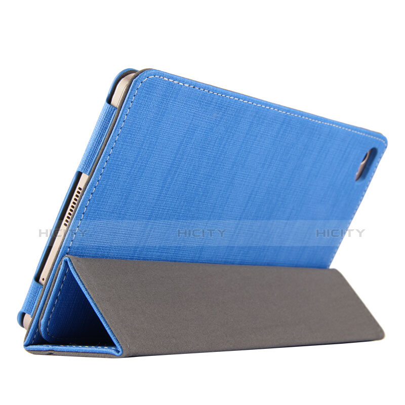 Schutzhülle Stand Tasche Stoff für Huawei Mediapad M2 8 M2-801w M2-803L M2-802L Blau groß