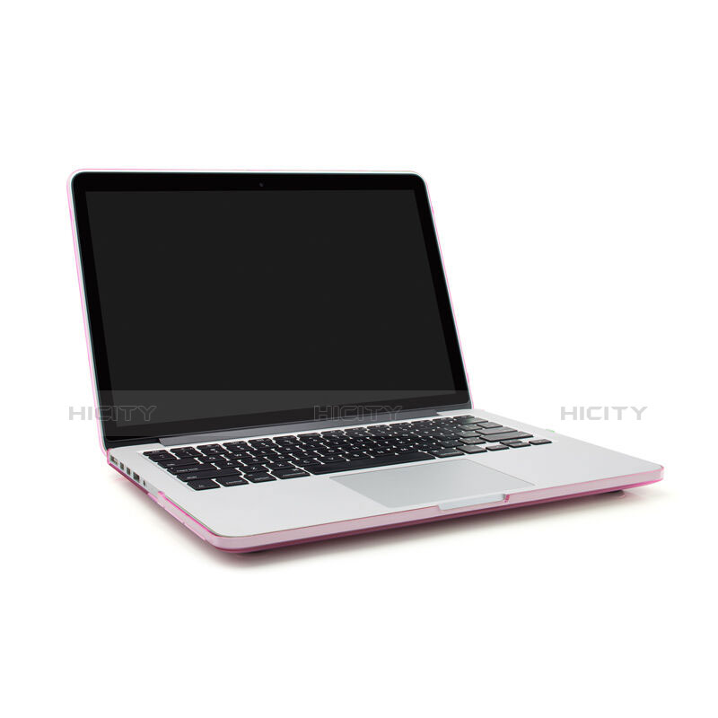 Schutzhülle Ultra Dünn Handyhülle Hülle Durchsichtig Transparent Matt für Apple MacBook Air 11 zoll Rosa groß