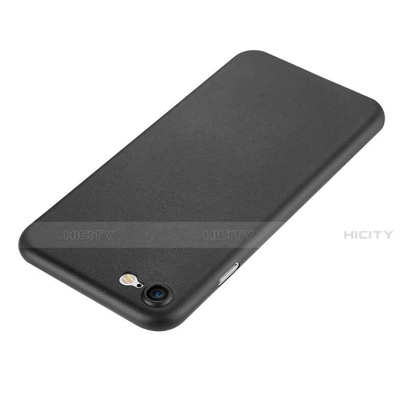 Schutzhülle Ultra Dünn Kunststoff Schutzhülle Matt für Apple iPhone SE3 (2022) Schwarz