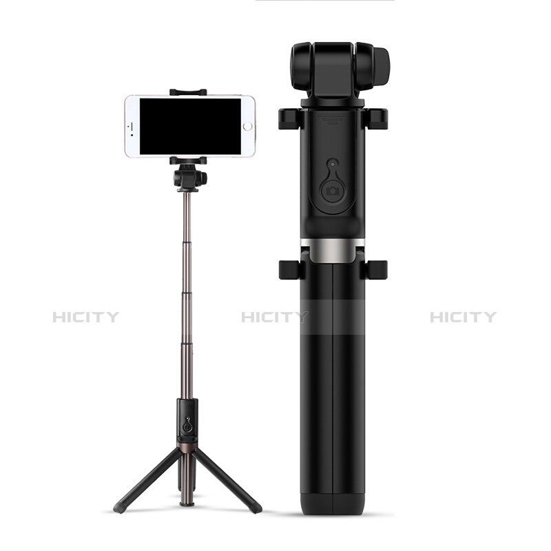 Selfie Stick Stange Bluetooth Teleskop Universal S27 Schwarz