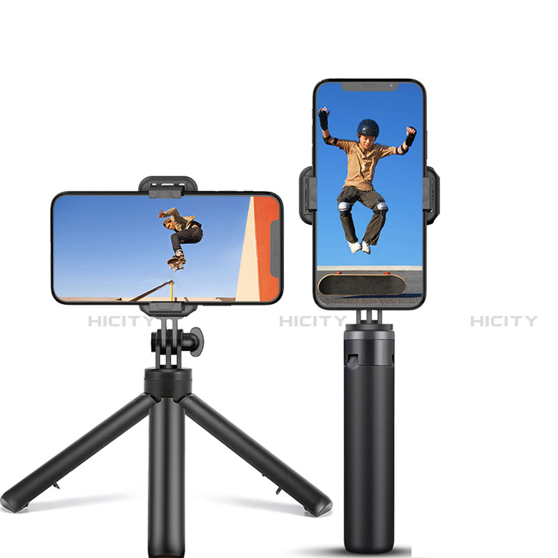 Selfie Stick Stange Stativ Bluetooth Teleskop Universal T12 Schwarz Plus