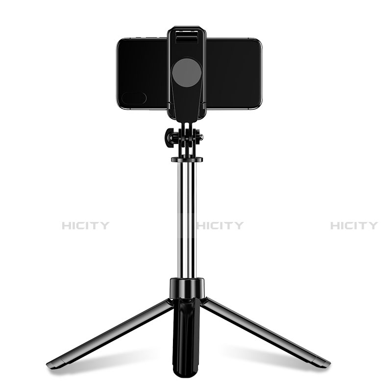 Selfie Stick Stange Stativ Bluetooth Teleskop Universal T12 Schwarz groß