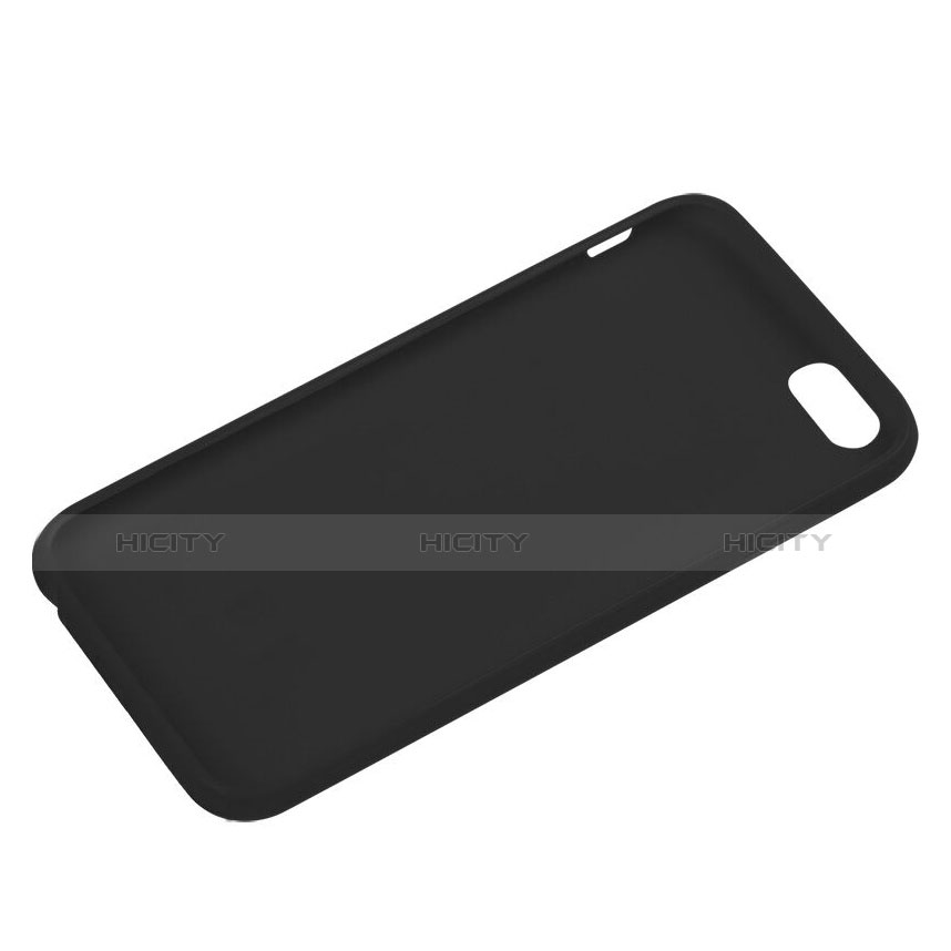 Silikon Hülle Gummi Schutzhülle für Apple iPhone 6S Schwarz