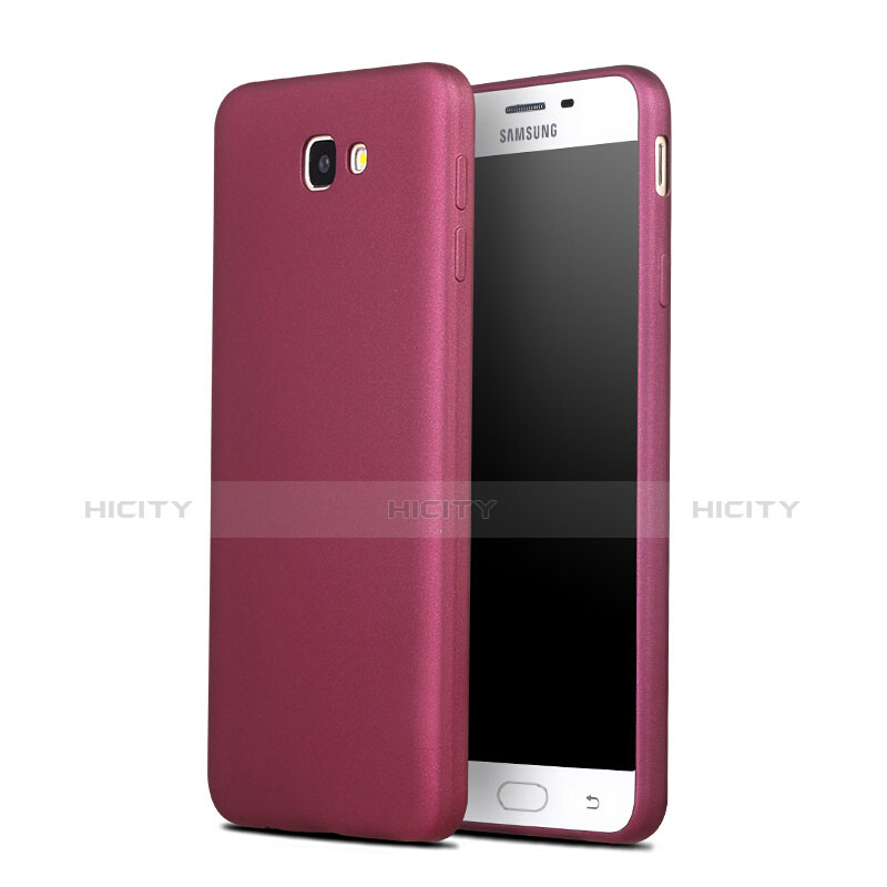 Silikon Hülle Gummi Schutzhülle für Samsung Galaxy On7 (2016) G6100 Rot Plus