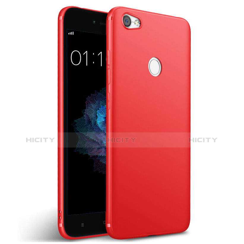 Silikon Hülle Gummi Schutzhülle für Xiaomi Redmi Note 5A High Edition Rot Plus