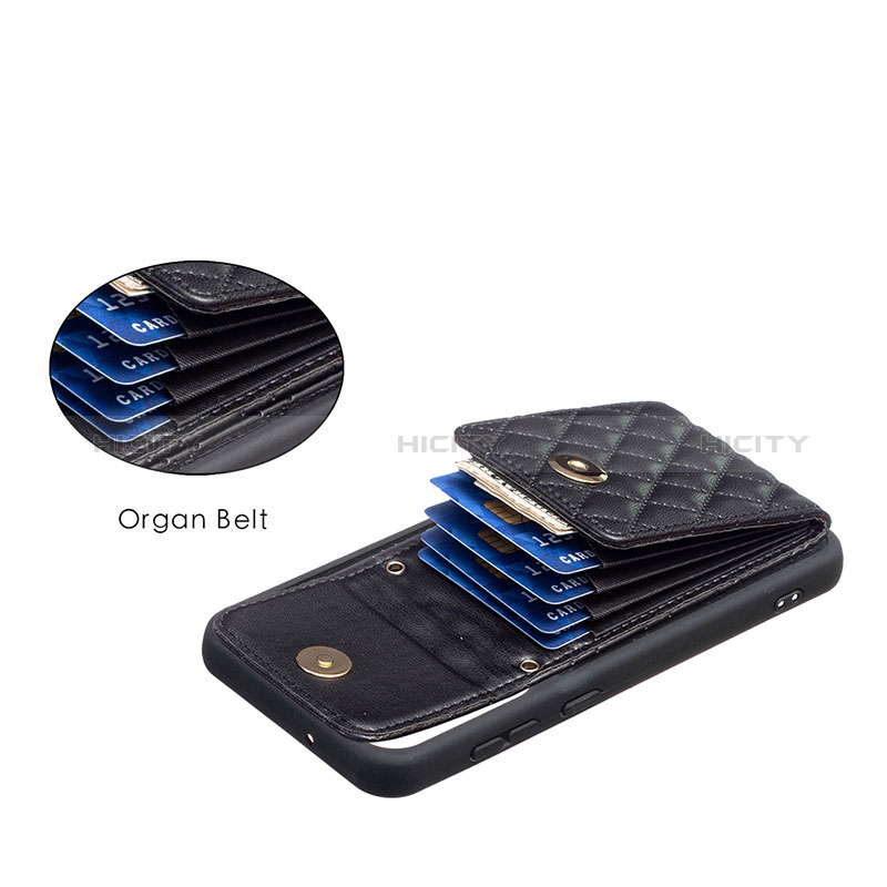 Silikon Hülle Handyhülle Gummi Schutzhülle Flexible Leder Tasche BF4 für Samsung Galaxy S22 5G