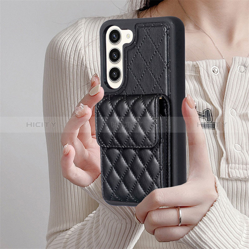 Silikon Hülle Handyhülle Gummi Schutzhülle Flexible Leder Tasche BF5 für Samsung Galaxy S23 5G