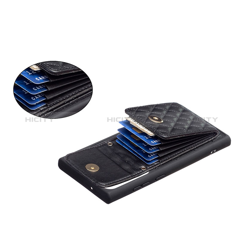 Silikon Hülle Handyhülle Gummi Schutzhülle Flexible Leder Tasche BF6 für Samsung Galaxy S22 Ultra 5G