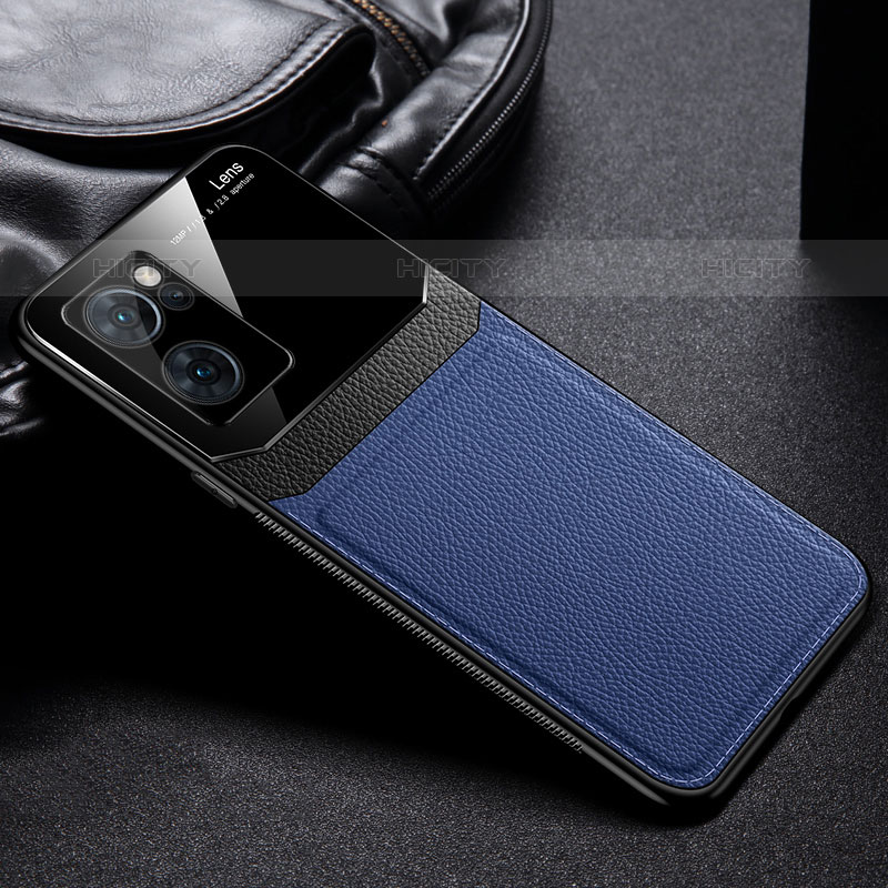 Silikon Hülle Handyhülle Gummi Schutzhülle Flexible Leder Tasche FL1 für Oppo Reno7 5G