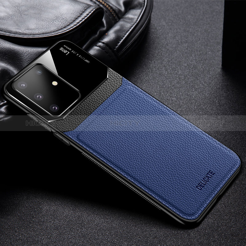 Silikon Hülle Handyhülle Gummi Schutzhülle Flexible Leder Tasche FL1 für Samsung Galaxy M80S