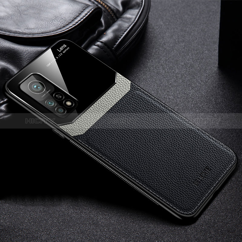 Silikon Hülle Handyhülle Gummi Schutzhülle Flexible Leder Tasche FL1 für Xiaomi Mi 10T Pro 5G