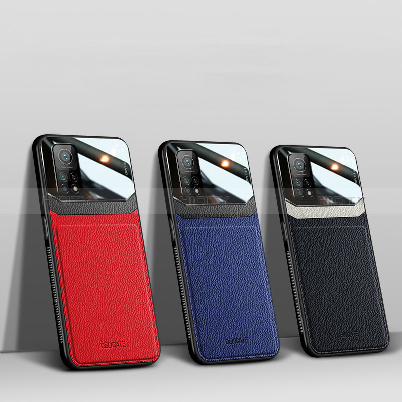 Silikon Hülle Handyhülle Gummi Schutzhülle Flexible Leder Tasche FL1 für Xiaomi Mi 10T Pro 5G