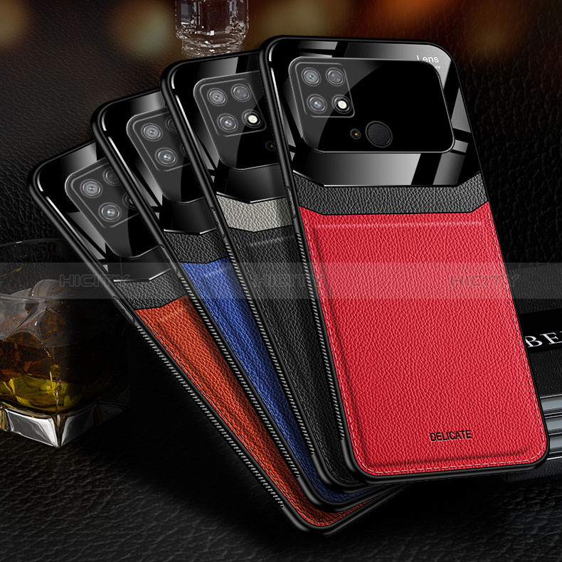Silikon Hülle Handyhülle Gummi Schutzhülle Flexible Leder Tasche FL1 für Xiaomi Poco C40