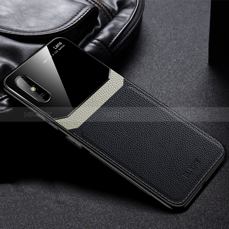 Silikon Hülle Handyhülle Gummi Schutzhülle Flexible Leder Tasche FL1 für Xiaomi Redmi 9AT